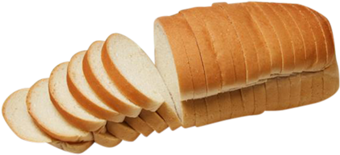 White Bread PNG Clipart Background