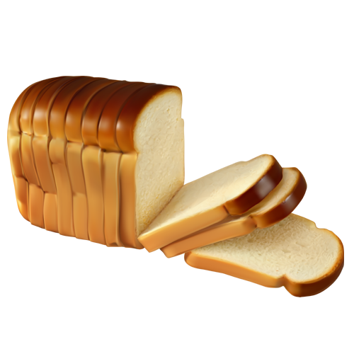 White Bread PNG Free File Download