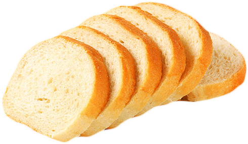 White Bread Transparent Background