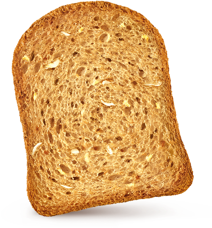 Whole Wheat Bread Background PNG Image