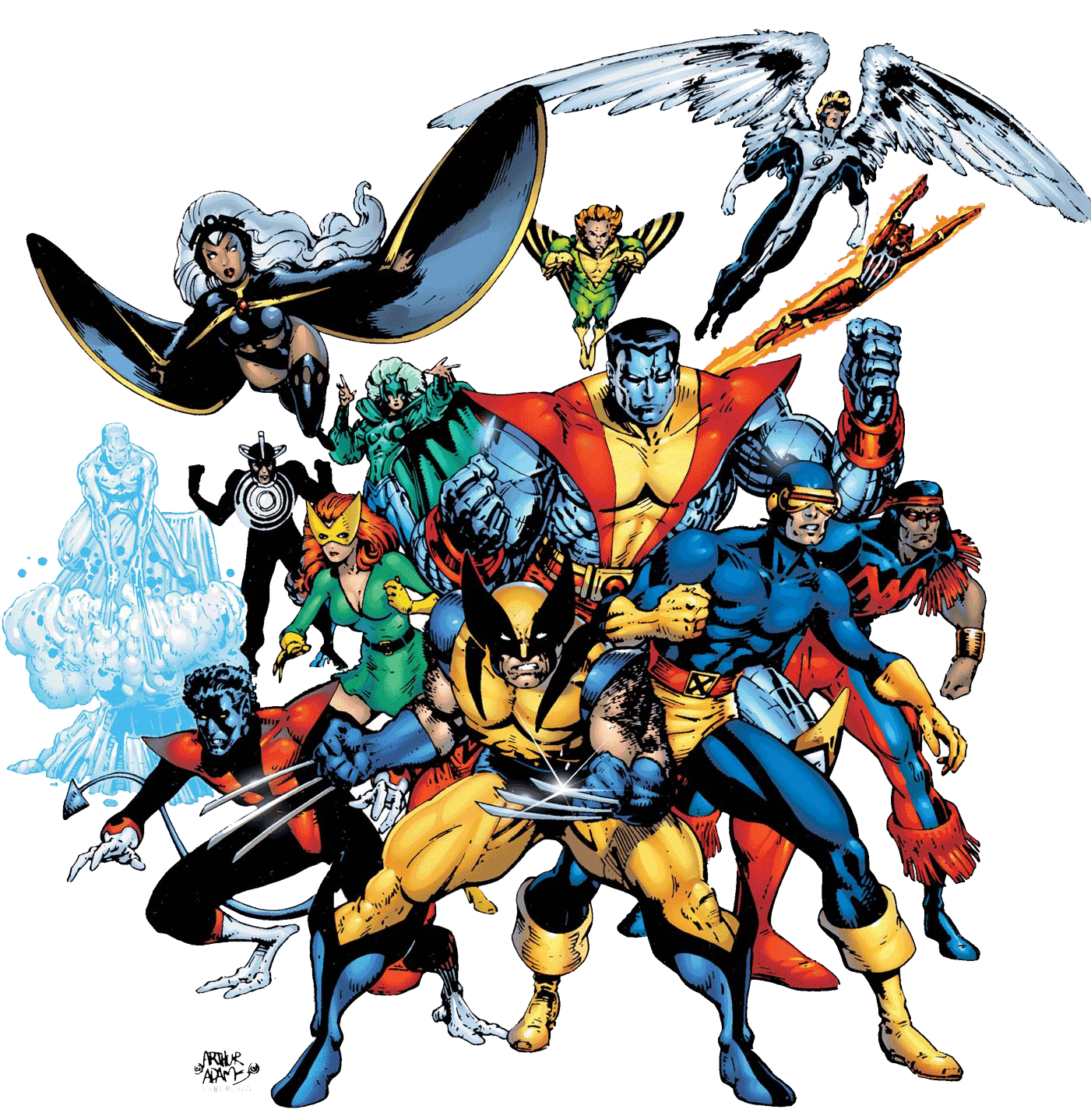 X-Men Background PNG
