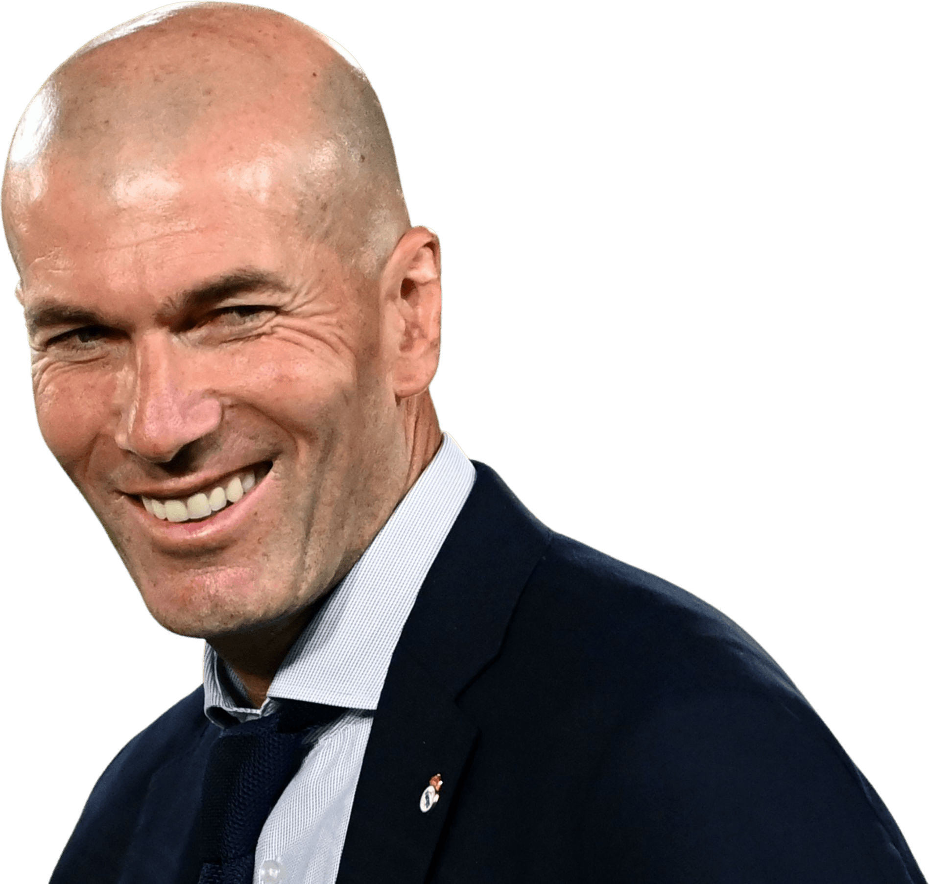 Zinedine Zidane прозрачный образ