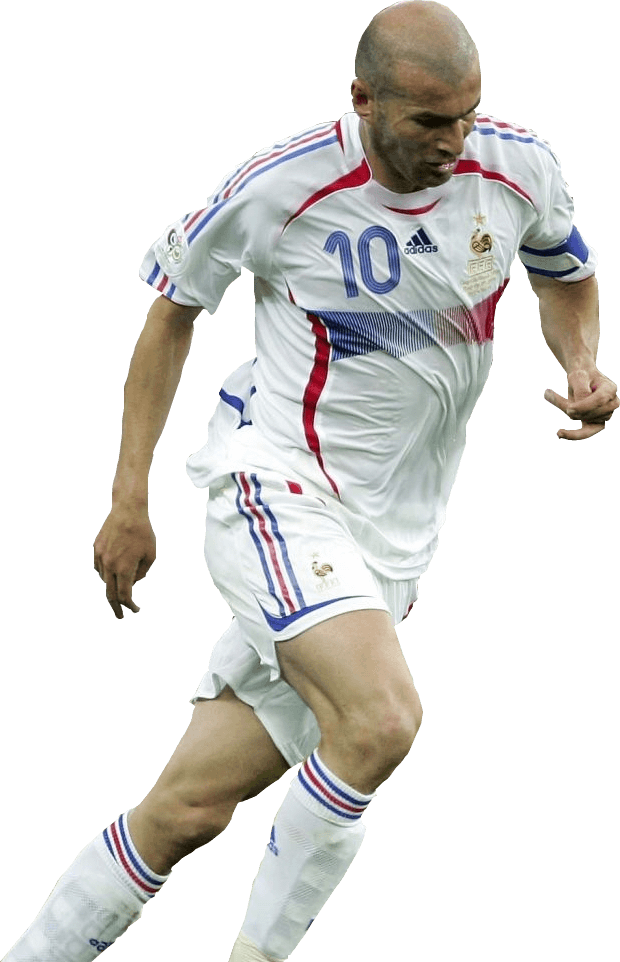 Zinedine Zidane Immagini trasparenti