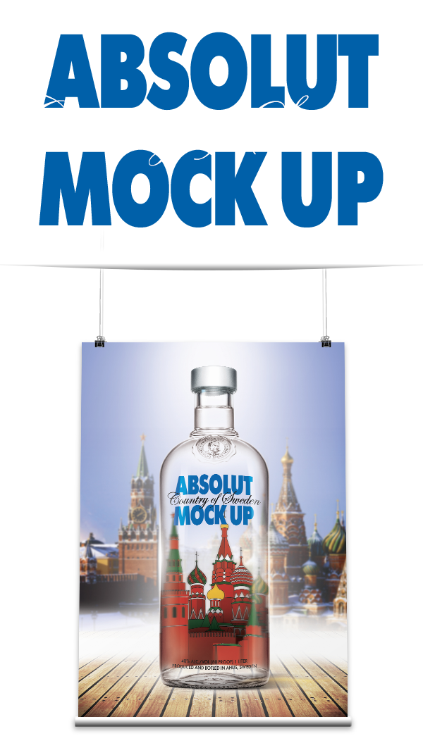 Absolut Vodka Background PNG Image