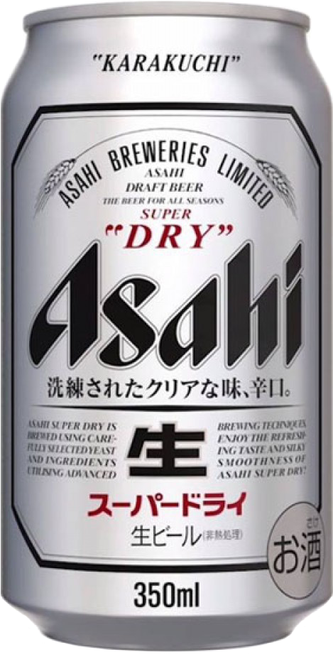 Asahi Bottle PNG HD Quality