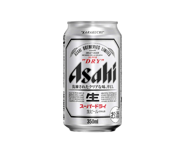 Asahi Can Transparent Background