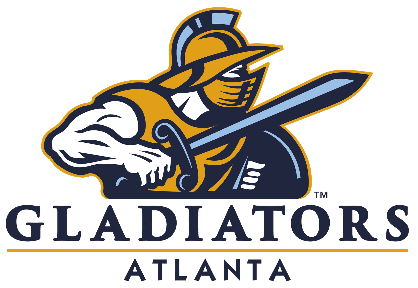 Atlanta Gladiators Badge Background PNG Image
