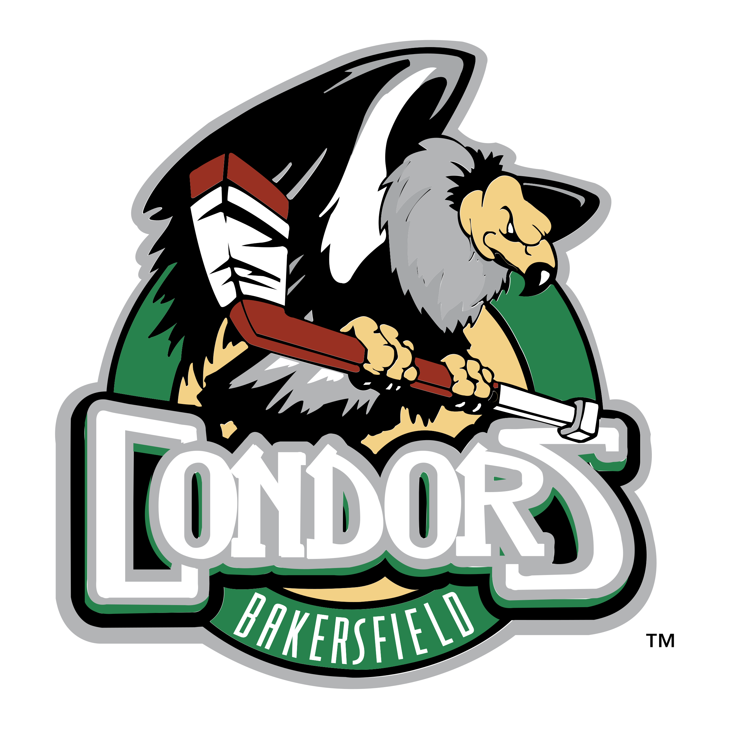 Bakersfield Condors Full Logo Transparent Background