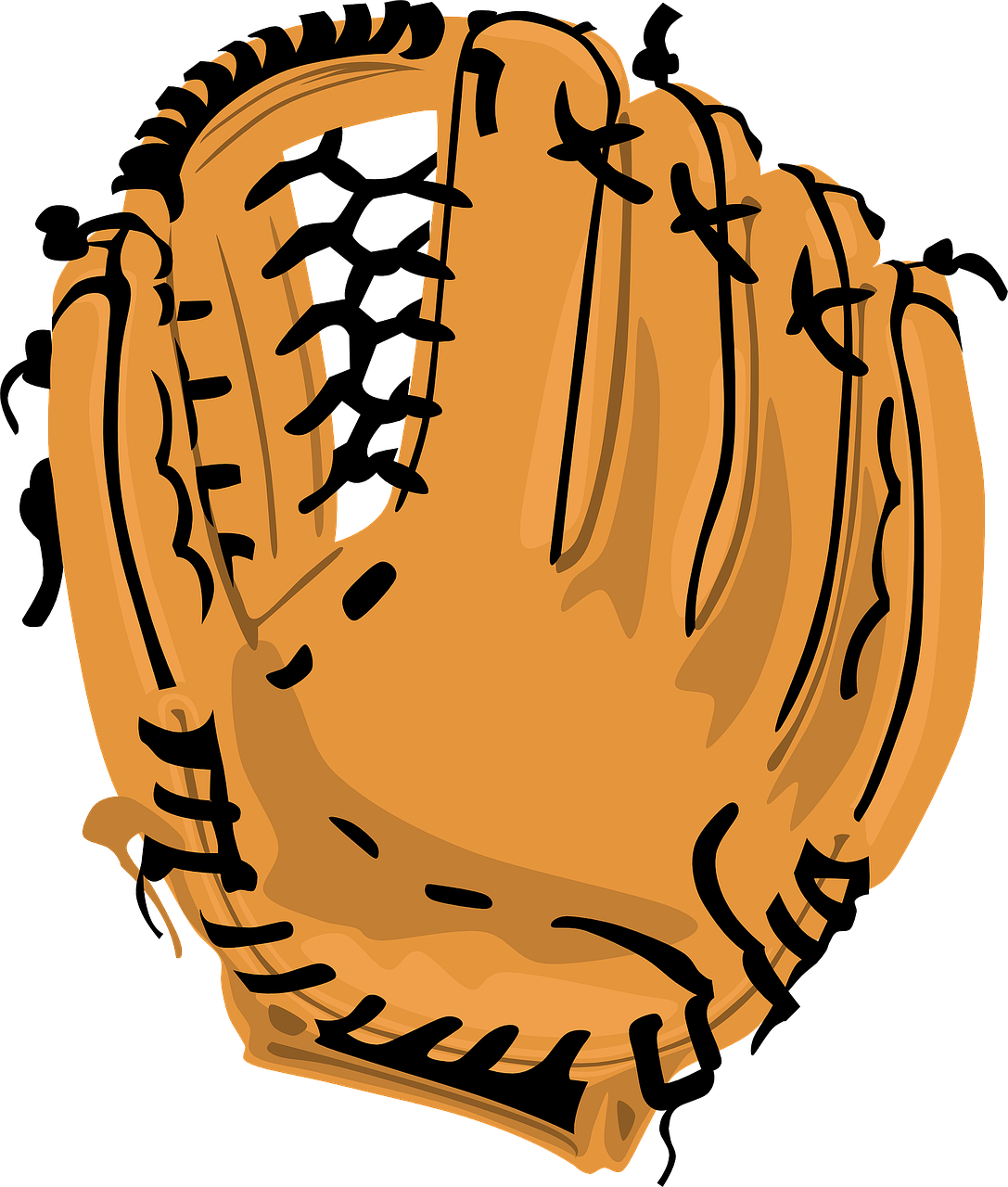 Baseball Leather Glove Background PNG Image