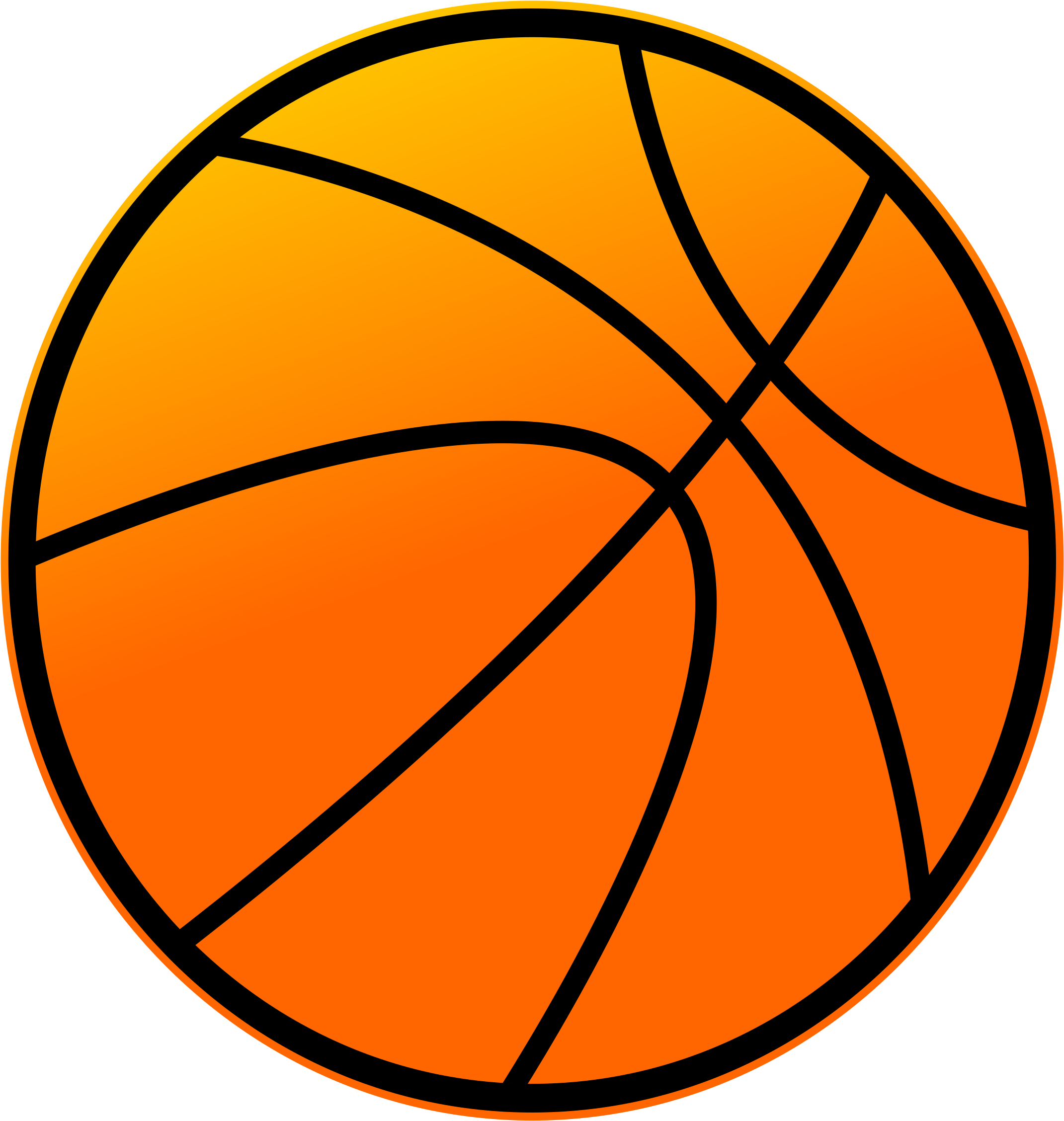 Basketball Ball Background PNG Image