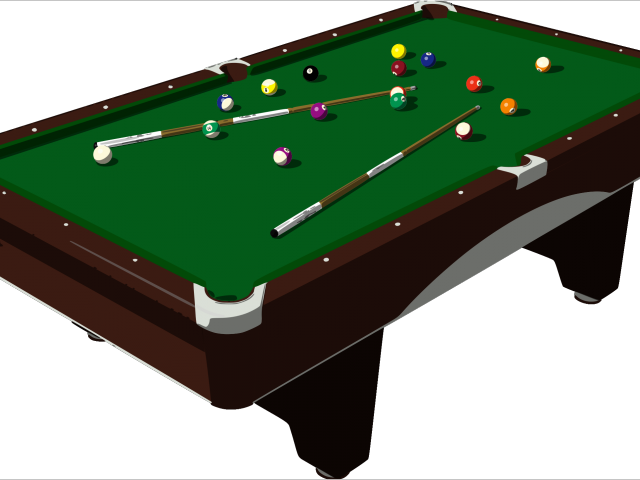 Billiard Pool Table Transparent File