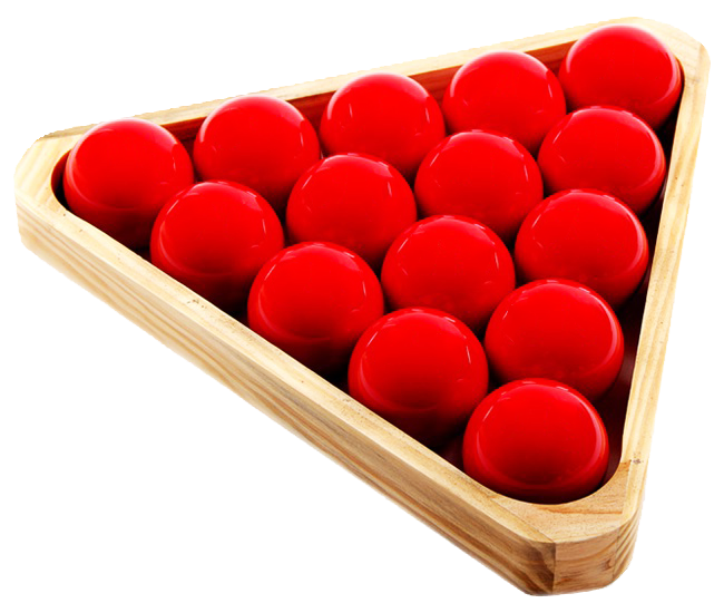 Billiard Red Balls Free PNG