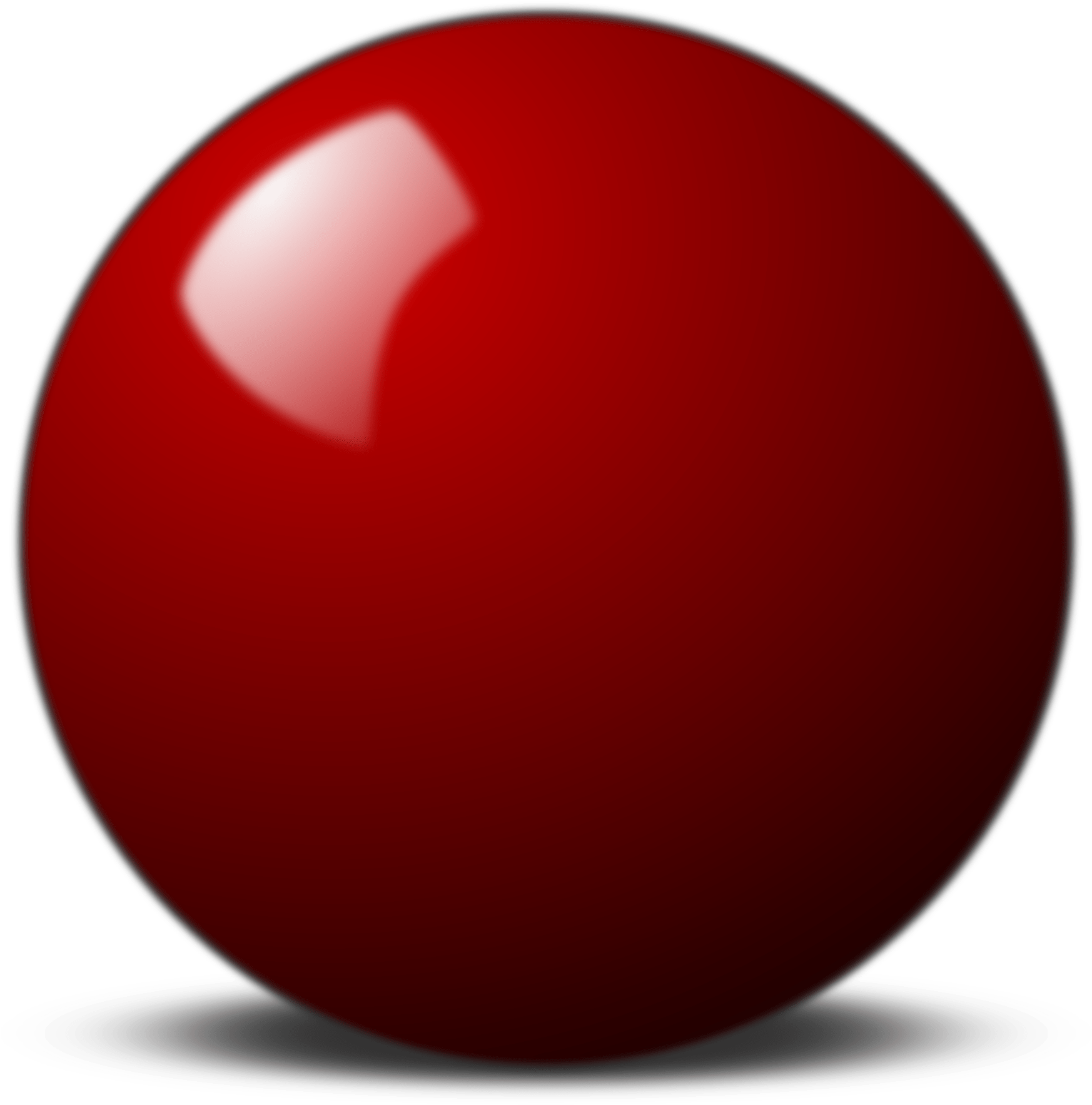Billiard Red Balls PNG HD Quality