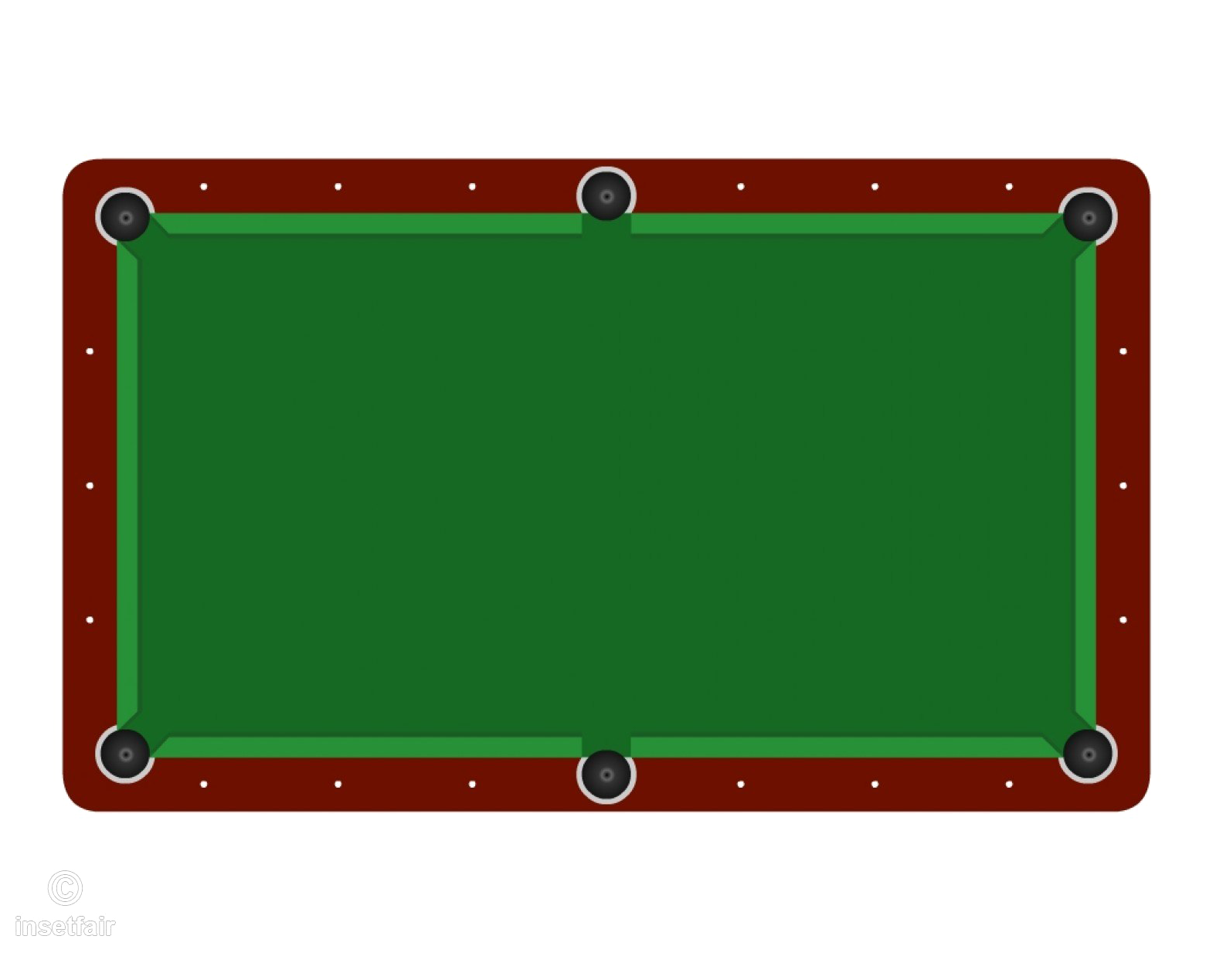 Billiard Table Background PNG Image