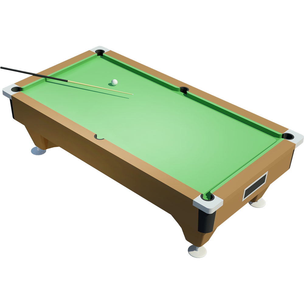 Billiard Table PNG Images HD