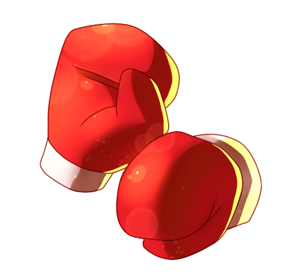 Boxing Gloves Red Free PNG