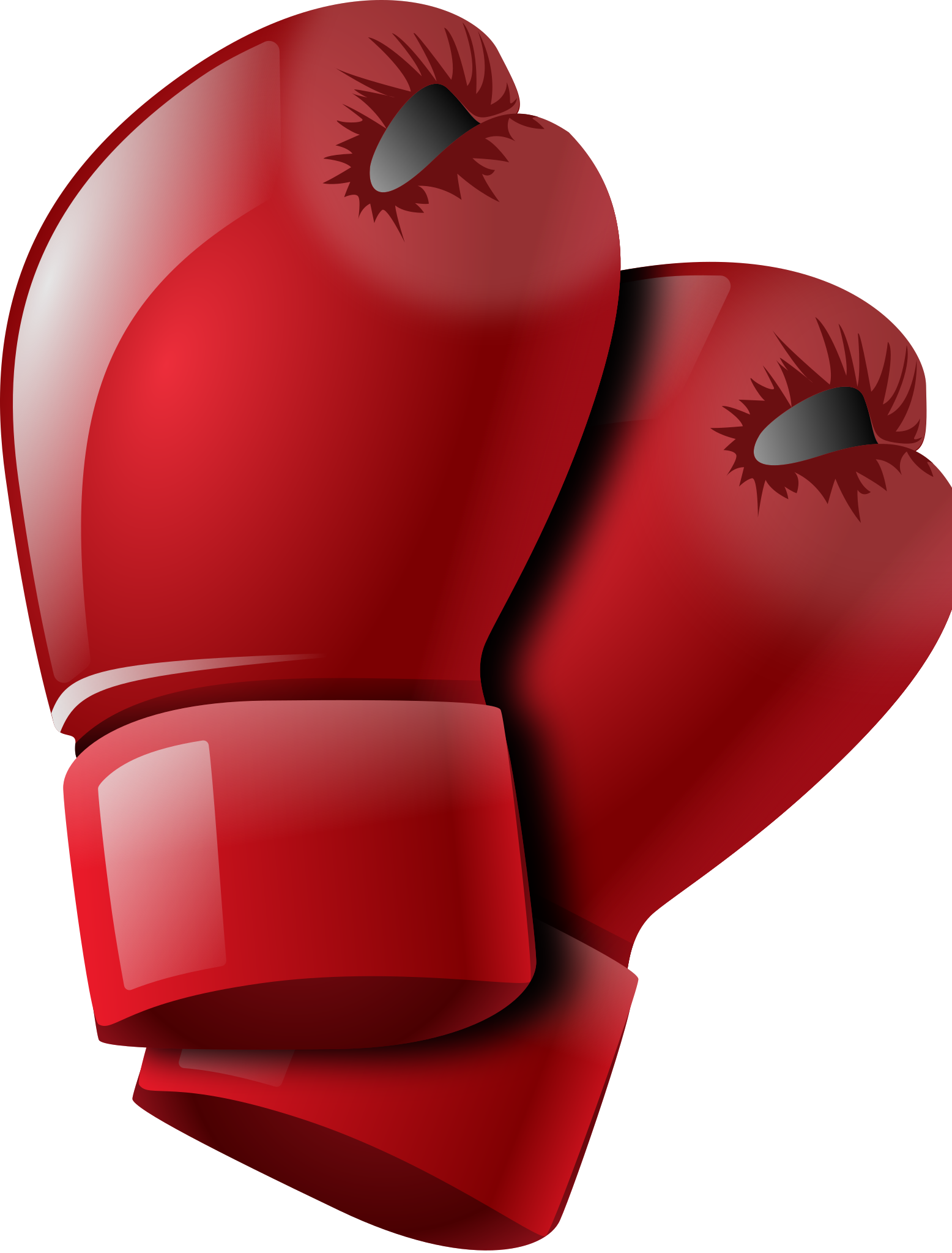 Boxing Gloves Red PNG HD Quality