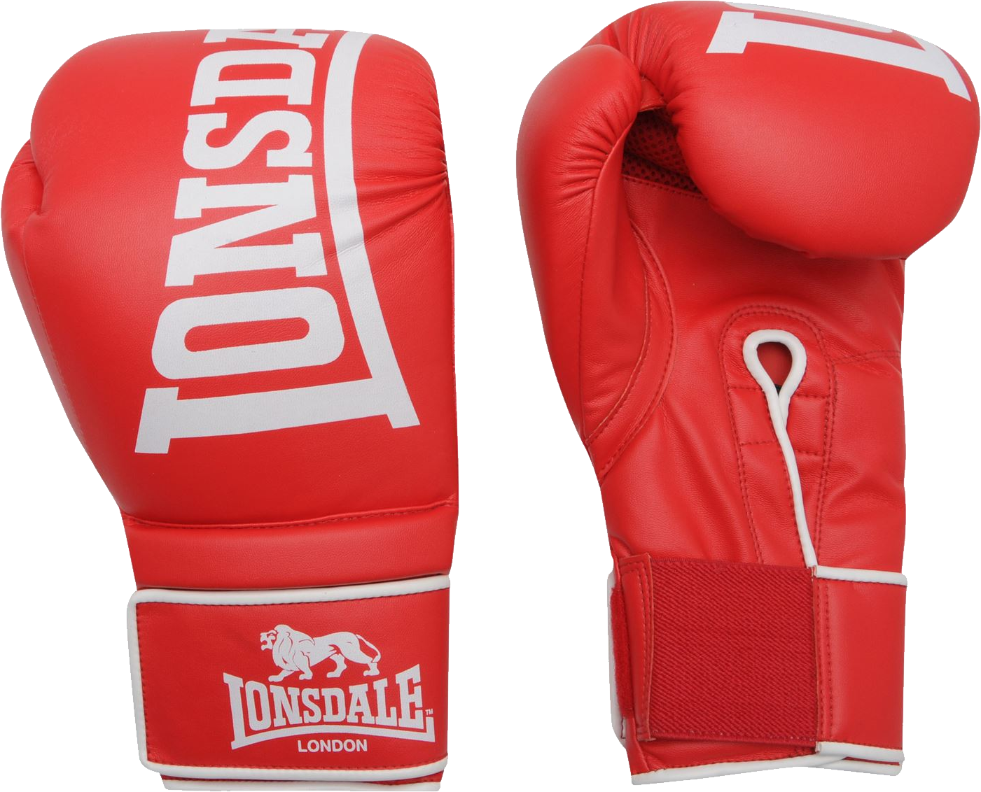 Boxing Gloves Red Transparent File