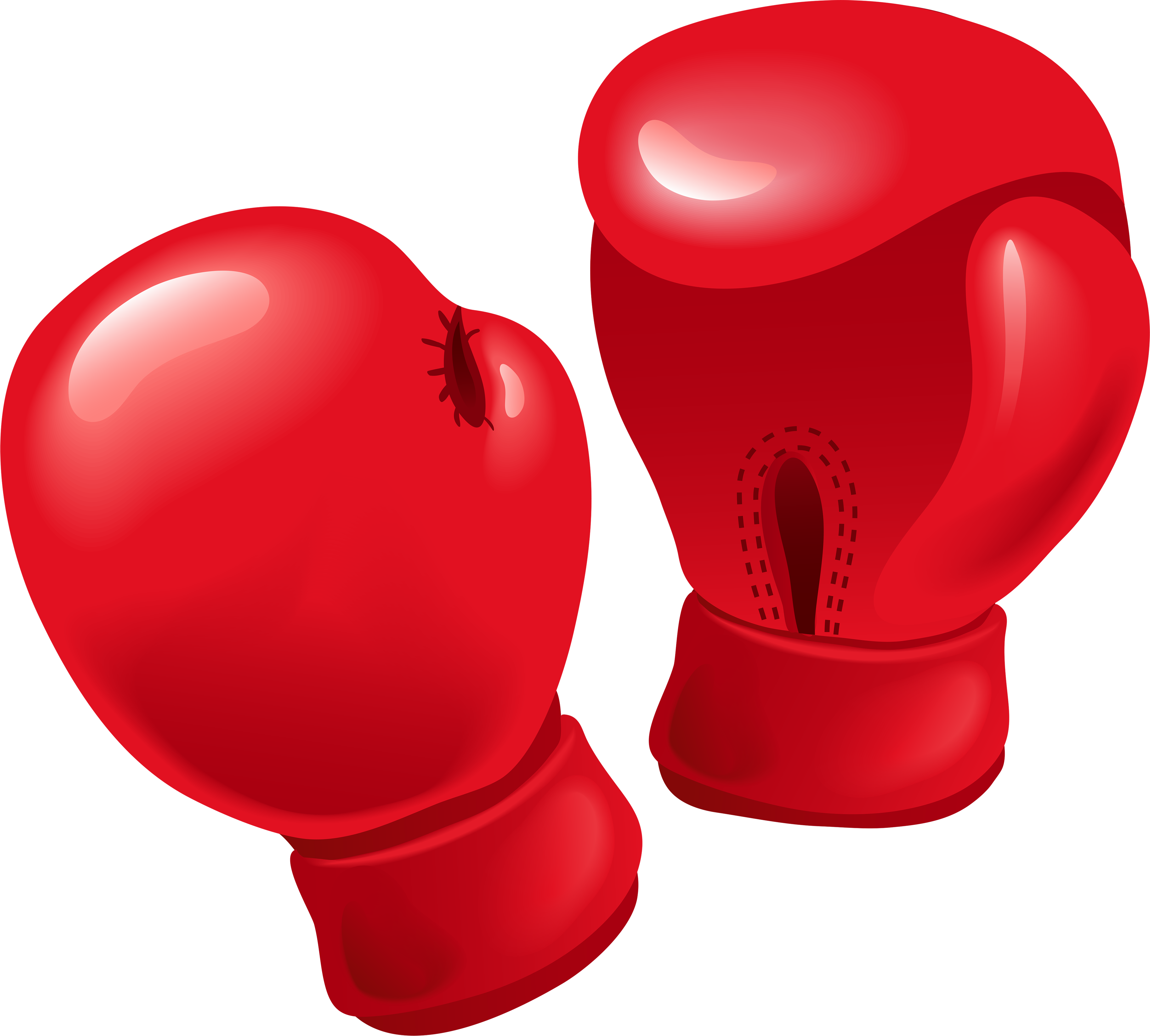 Boxing Gloves Red Transparent Free PNG