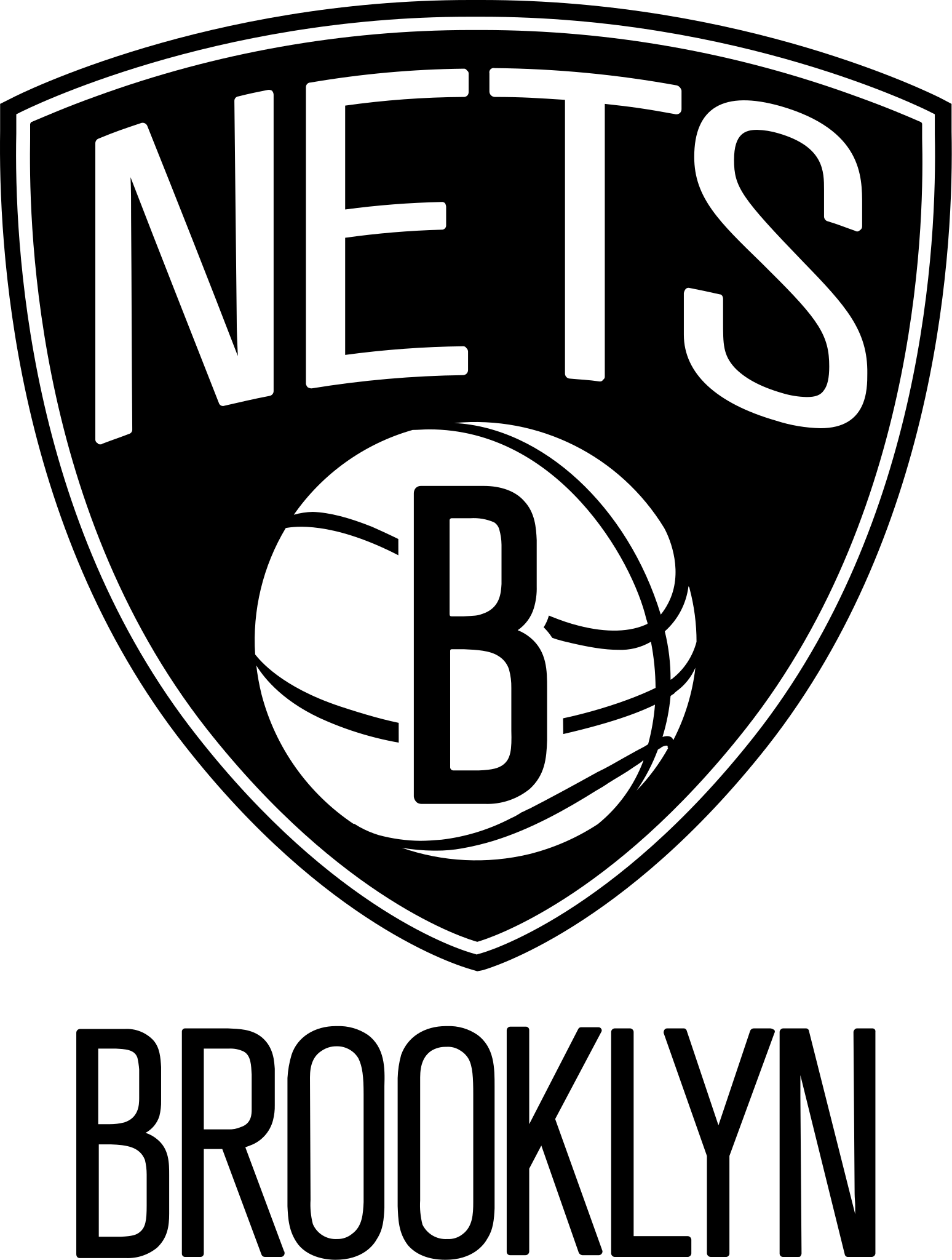 Brooklyn Nets Logo PNG Clipart Background