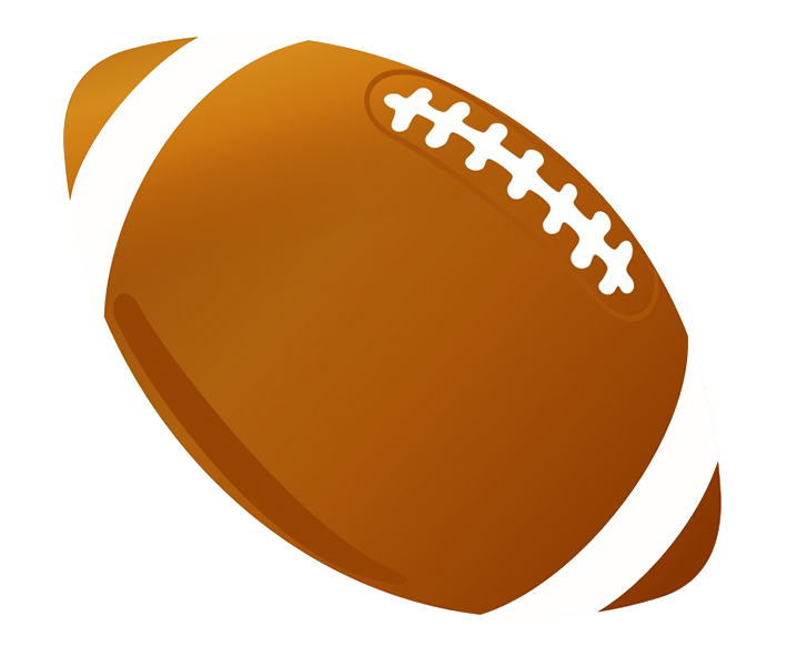 Brown Vintage Rugby Ball Background PNG Image