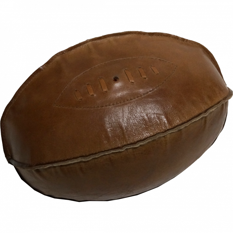 Brown Vintage Rugby Ball Download Free PNG