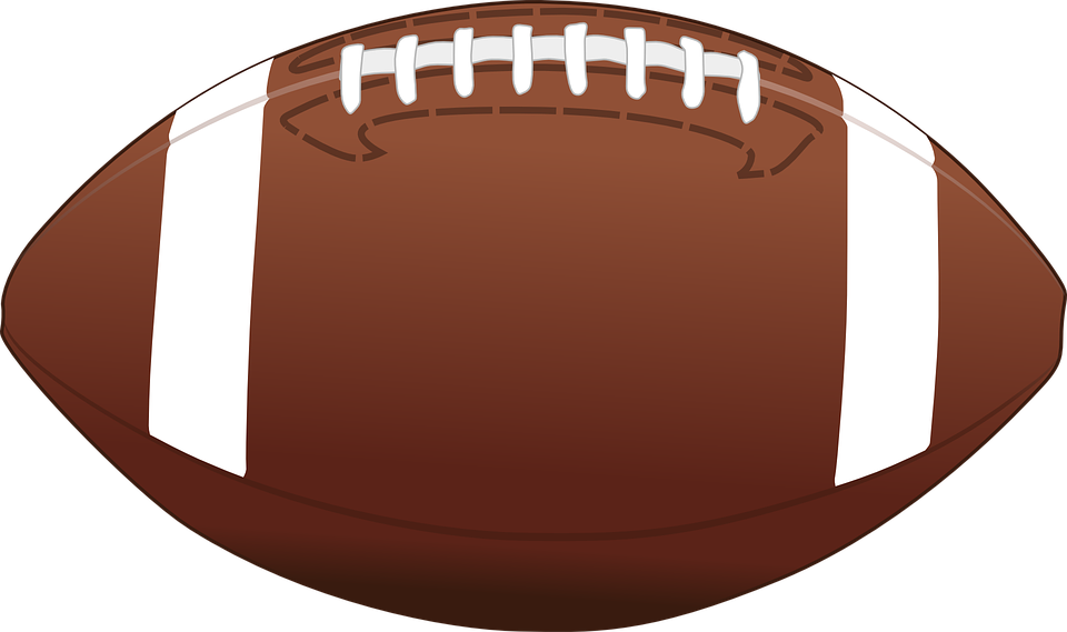 Brown Vintage Rugby Ball PNG Clipart Background
