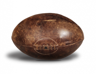 Brown Vintage Rugby Ball Transparent Free PNG