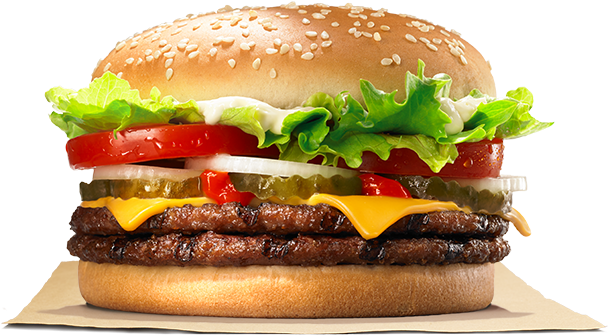 Burger King Triple Whopper Transparent Image