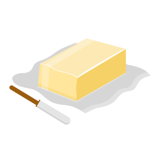 Butter Cubes Transparent File