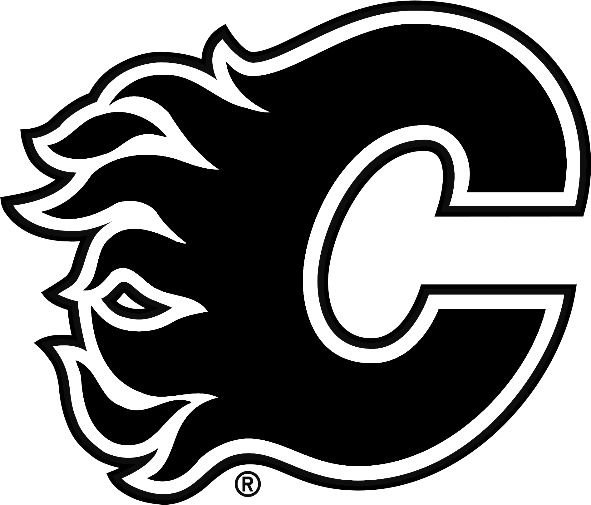 Calgary Flames Logo Transparent PNG