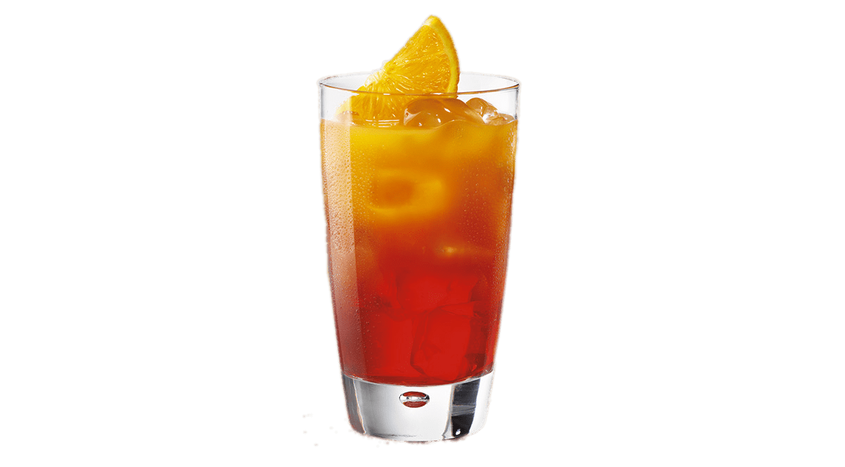 Campari Orange Cocktail Transparent Background