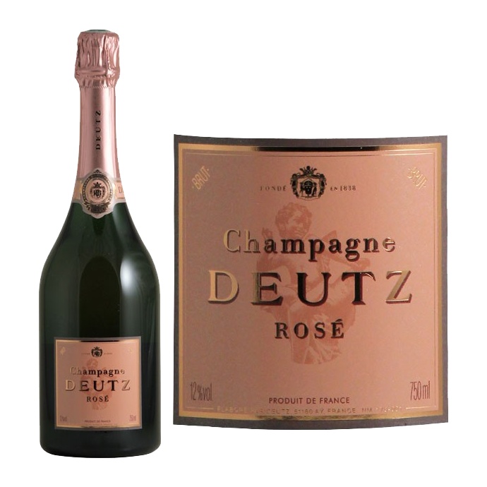 Champagne Deutz Rose Transparent Free PNG