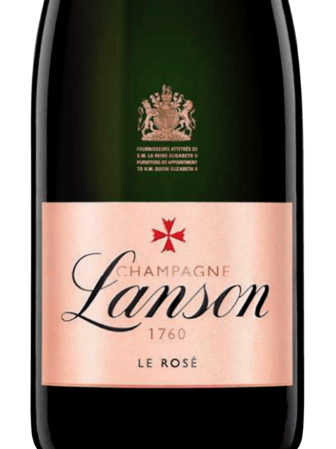 Champagne Lanson Rose 1760 Transparent Images