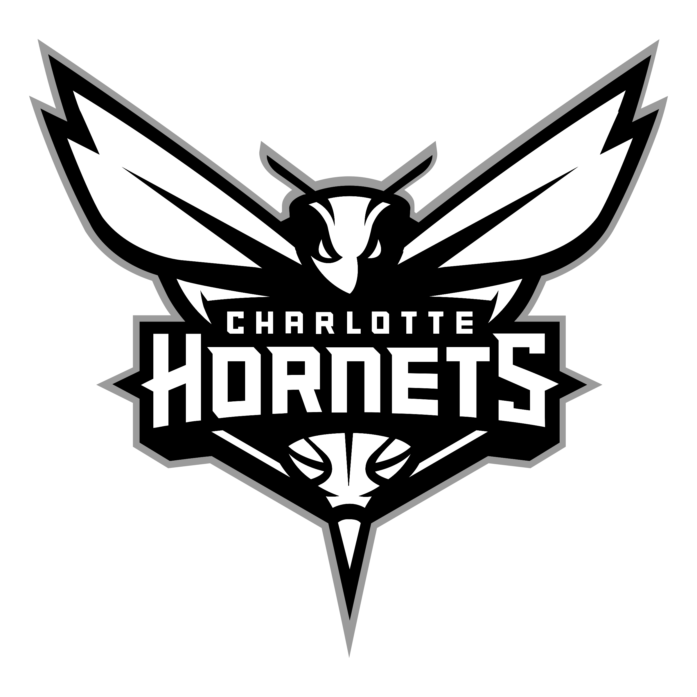 Charlotte Hornets Logo Background PNG Image