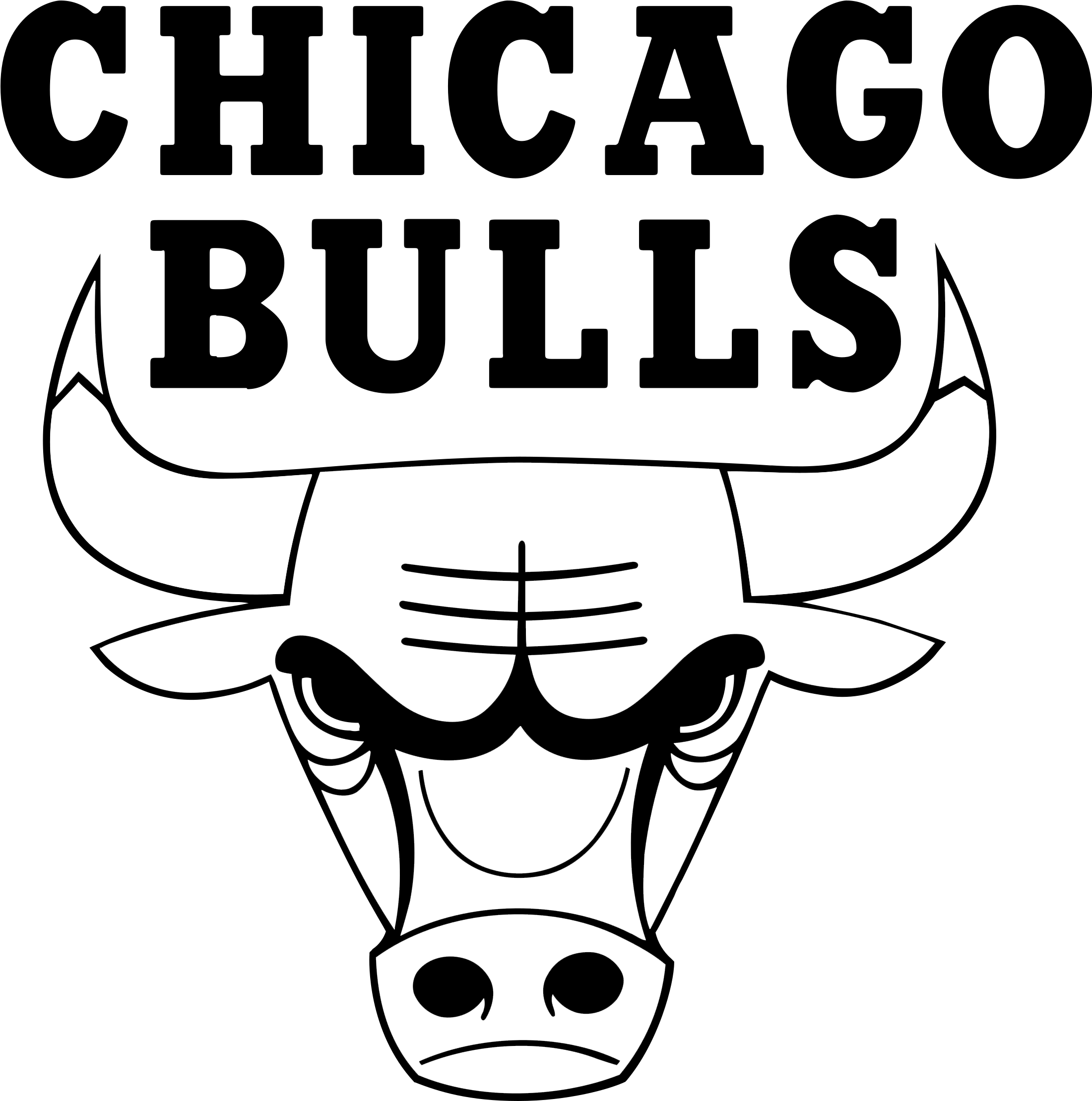 Chicago Bulls Logo PNG Clipart Background