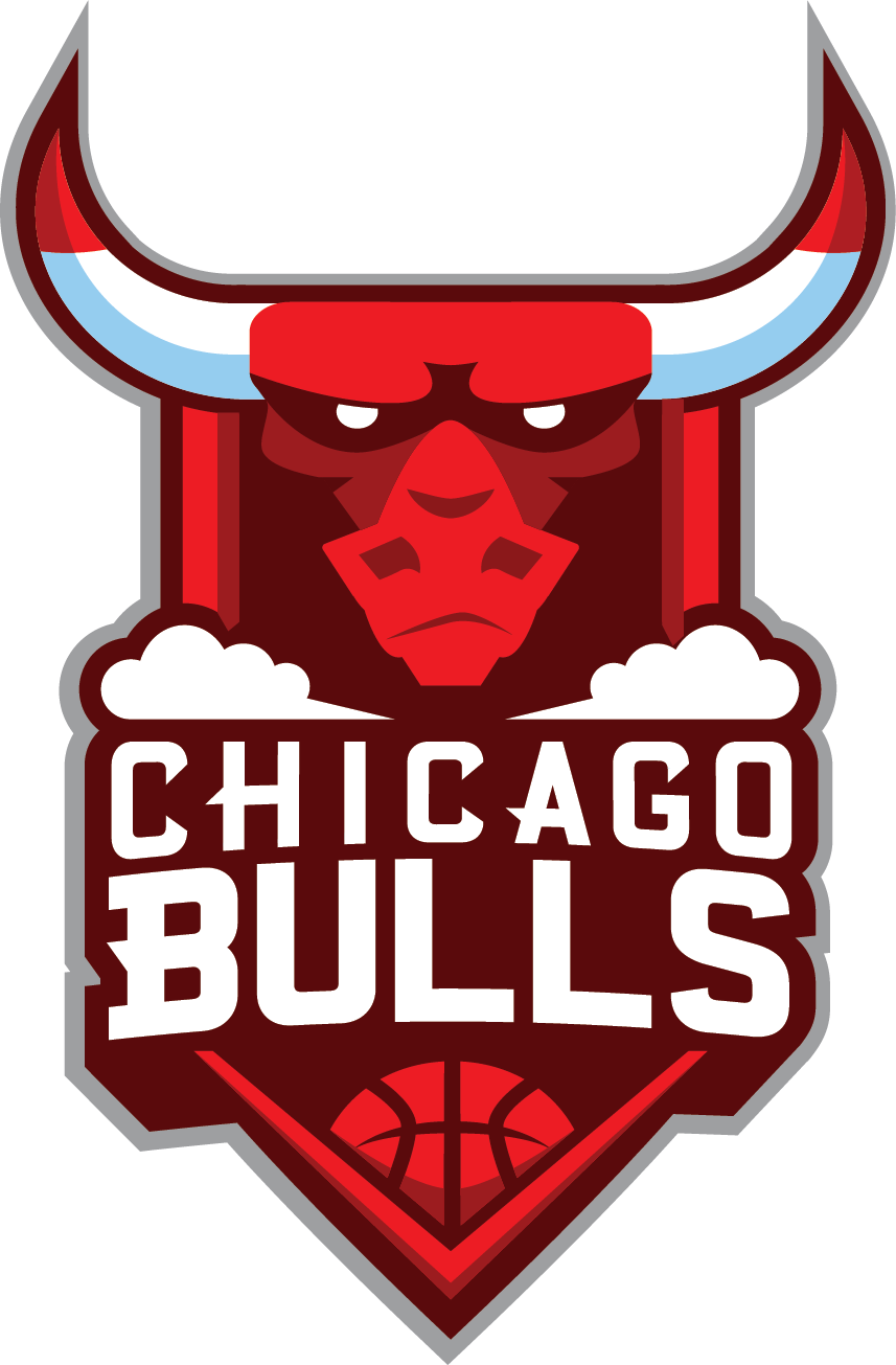 Chicago Bulls Logo Transparent PNG