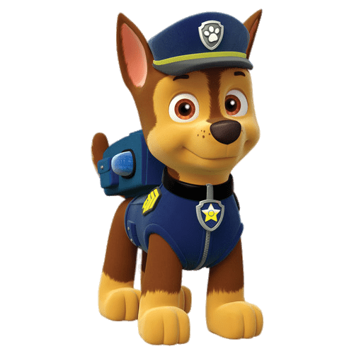 Paw Patrol Chase HD Quality PNG