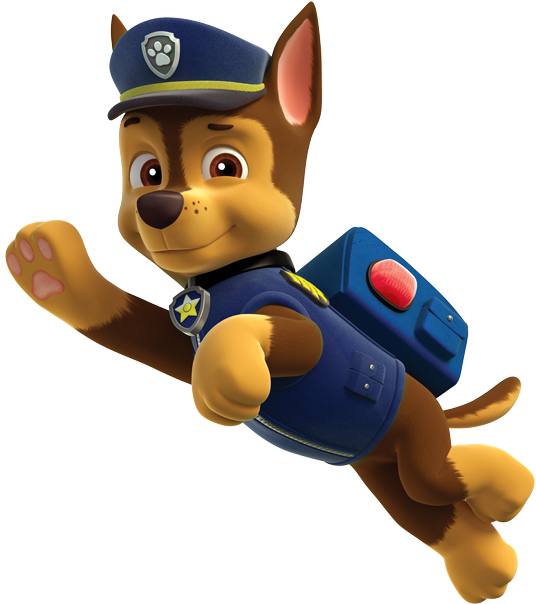 Paw Patrol Chase Transparent PNG