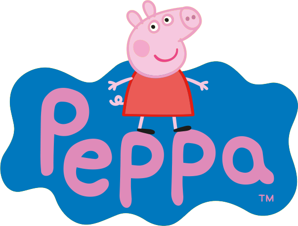 Peppa Pig Logo Background Image PNG
