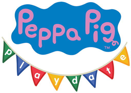 Peppa Pig Logo Clipart Background PNG