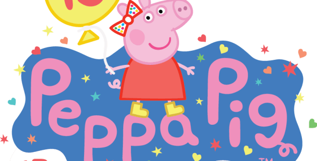 Peppa Pig Logo Transparent Image PNG