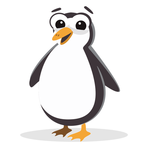 Pingu Waiting Transparent Background PNG