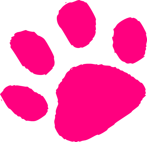 Pink Panther Paw Print Images HD PNG