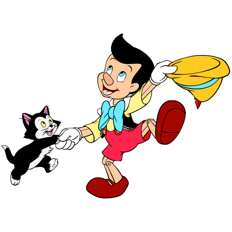 Pinocchio Gepetto And Figaro Transparent File PNG