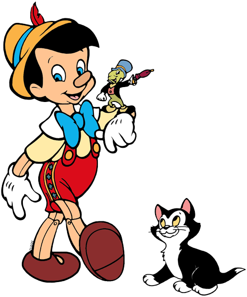 Pinocchio Gepetto And Figaro Transparent PNG