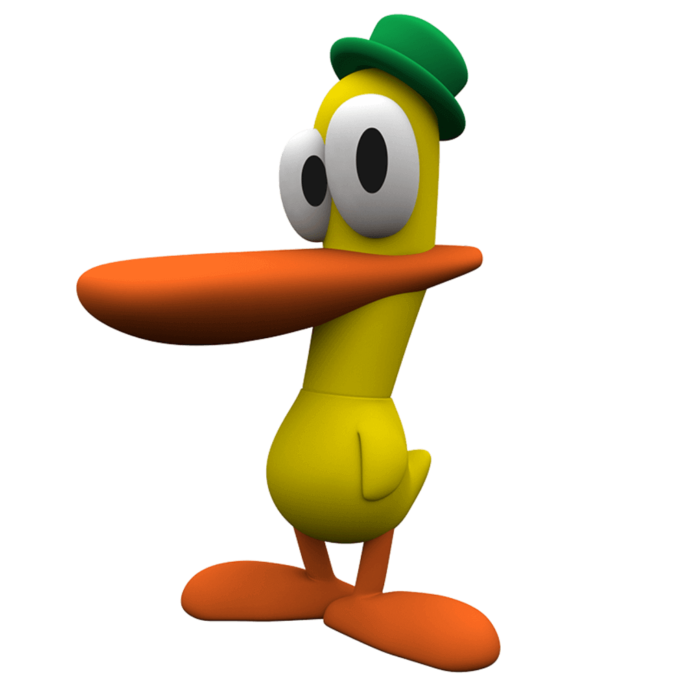Pocoyo And Pato Transparent Background PNG