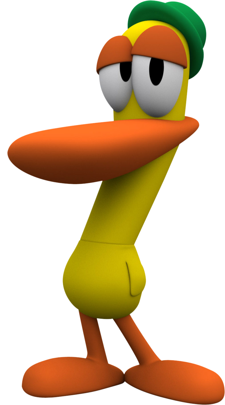 Pocoyo And Pato Transparent File PNG