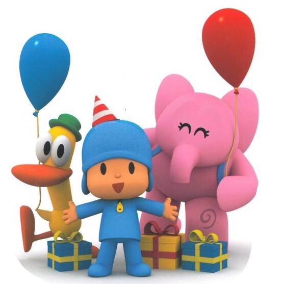 Pocoyo Found Easter Eggs Transparent Background PNG
