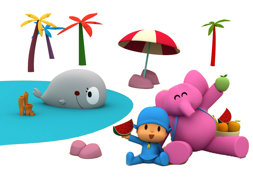 Pocoyo Party Download Free PNG